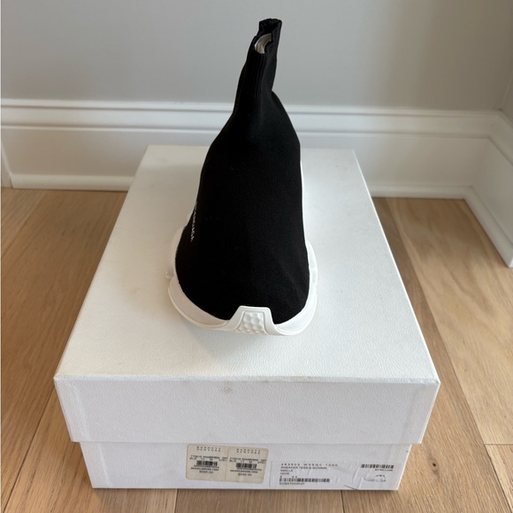 NWT Men’s Balenciaga Sneaker Tess Gomma Maille Noir size 11 - Picture 4 of 7